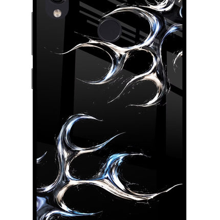 Chrome Tribal Redmi Note 7 Pro Glass Case Back Cover by Casekaro