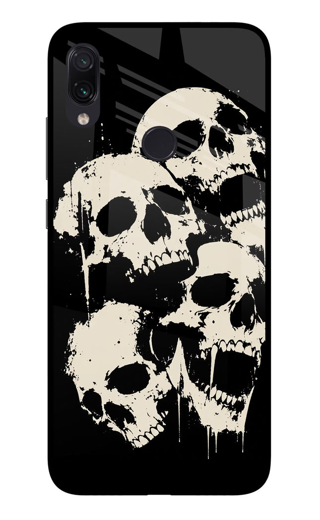 Dead Stack Redmi Note 7 Pro Glass Case Back Cover by Casekaro