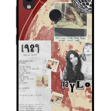Taylor Swift Redmi Note 7 Pro Glass Case Back Cover by Casekaro