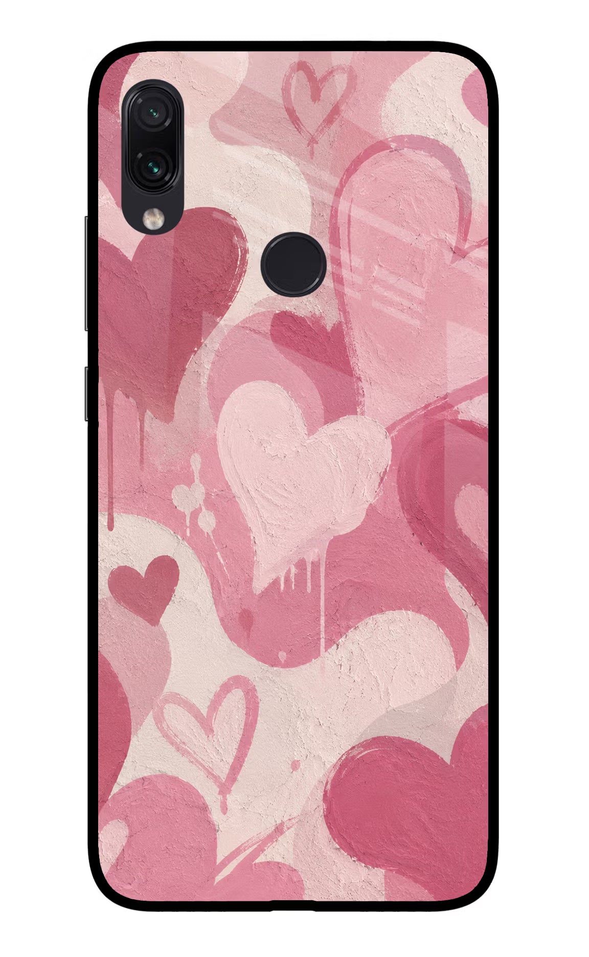Hearty case Redmi Note 7 Pro Glass Case