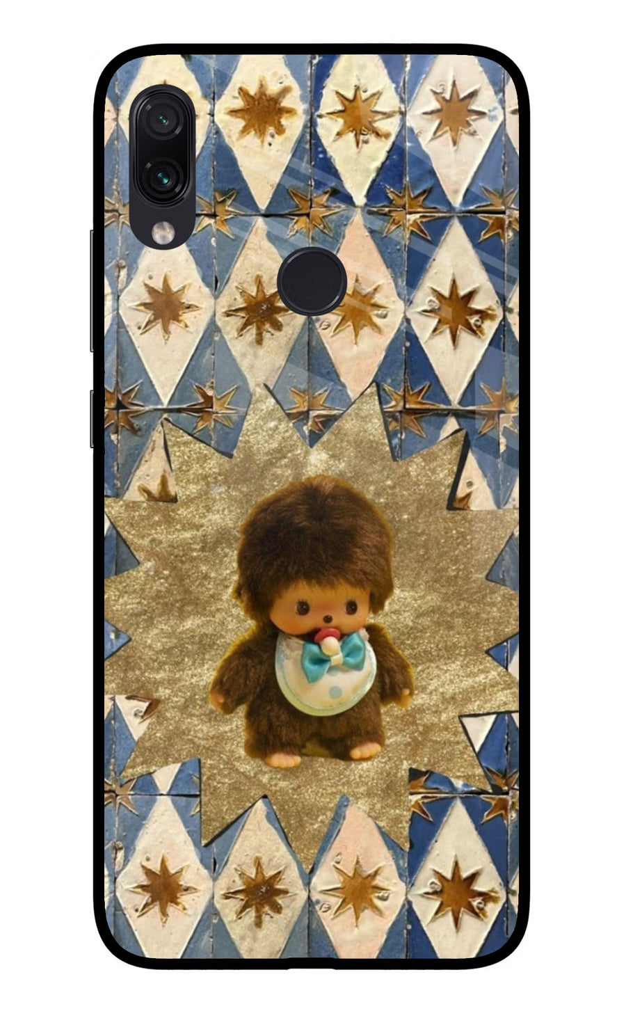 Woodooo Redmi Note 7 Pro Back Cover, Glass case