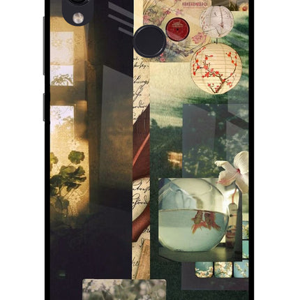 Summer Redmi Note 7 Pro Glass Case Back Cover by Casekaro