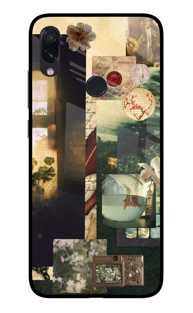 Summer Redmi Note 7 Pro Glass Case Back Cover by Casekaro