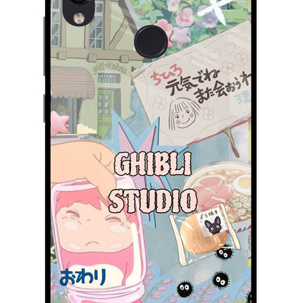 Studio Ghibli Redmi Note 7 Pro Glass Case Back Cover by Casekaro