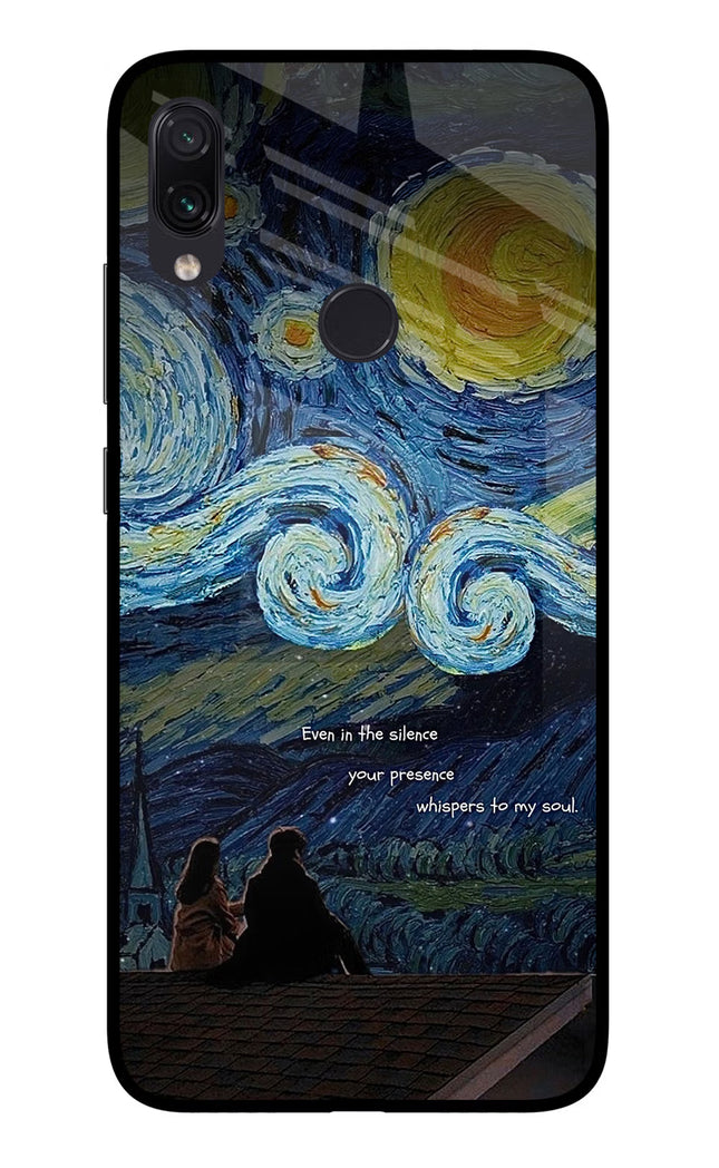 Softcore Redmi Note 7 Pro Glass Case Back Cover by Casekaro
