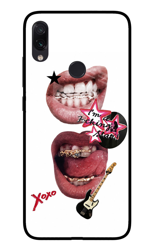 Rockstar Redmi Note 7 Pro Glass Case Back Cover by Casekaro