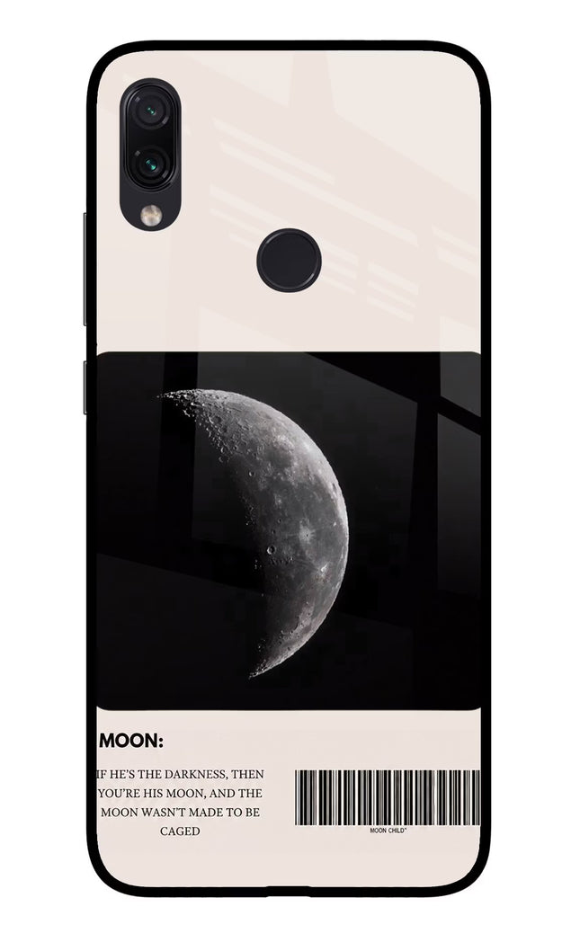 Moon Phase Redmi Note 7 Pro Glass Case Back Cover by Casekaro