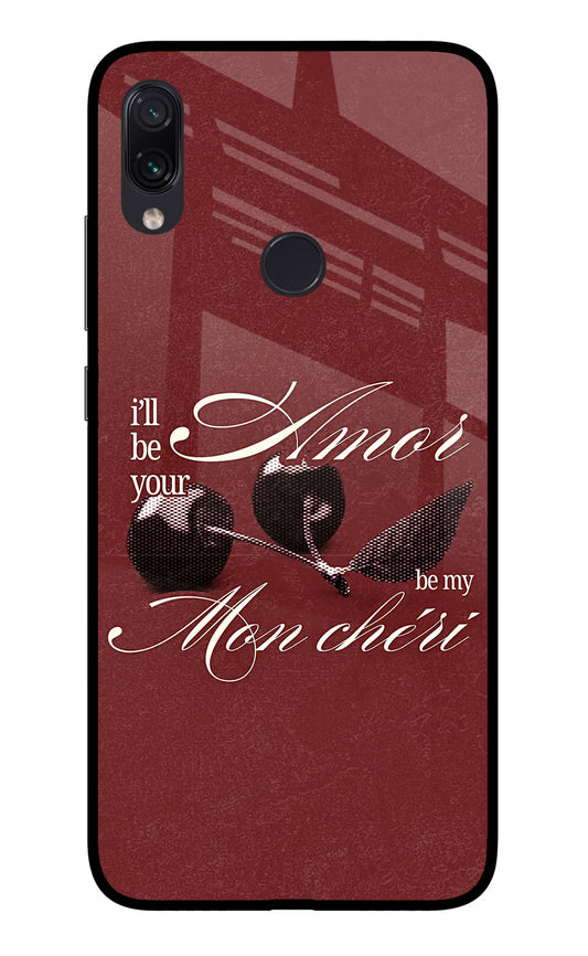 Velvet Cherry Redmi Note 7 Pro Glass Case