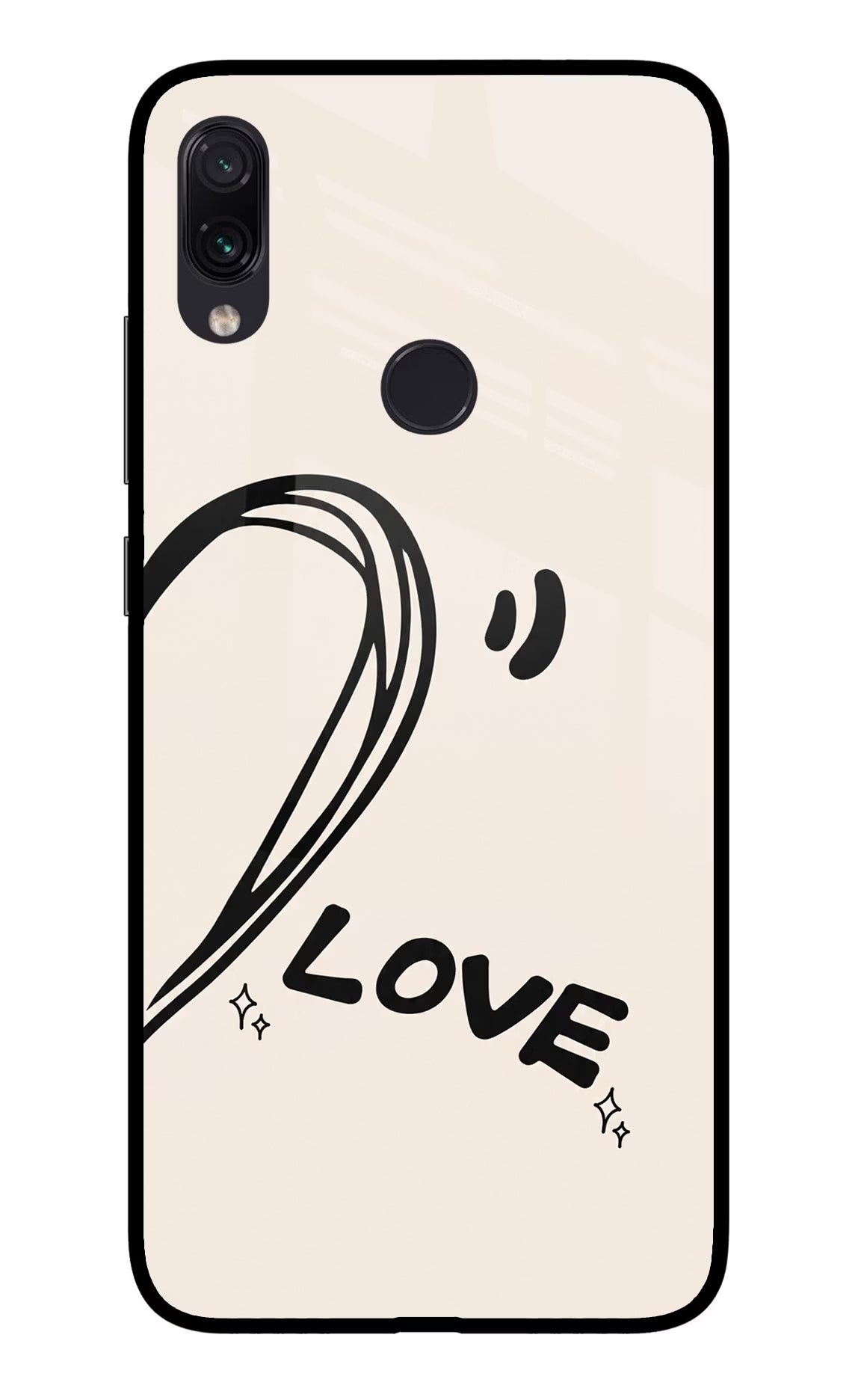 Soul Line Redmi Note 7 Pro Glass Case