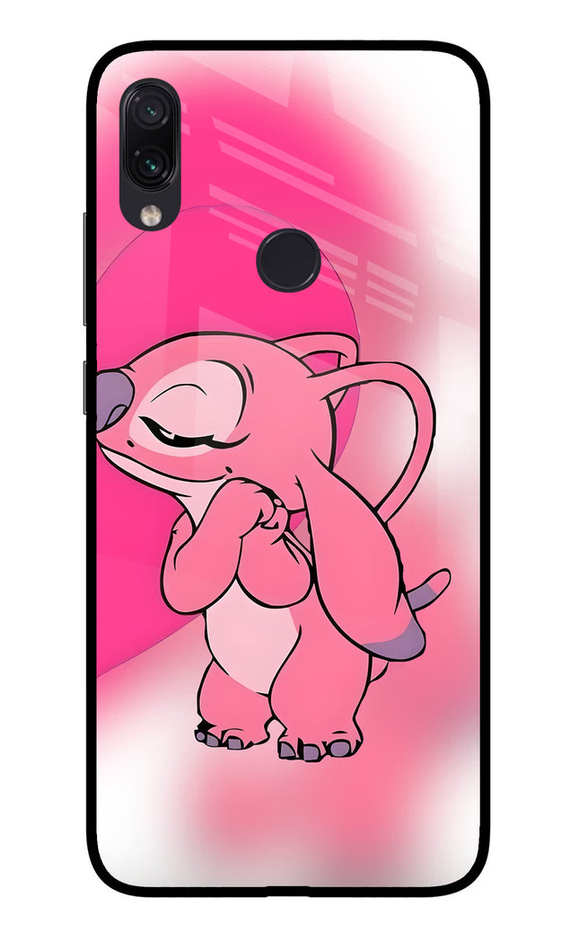 Angel Hug Redmi Note 7 Pro Glass Case Back Cover by Casekaro