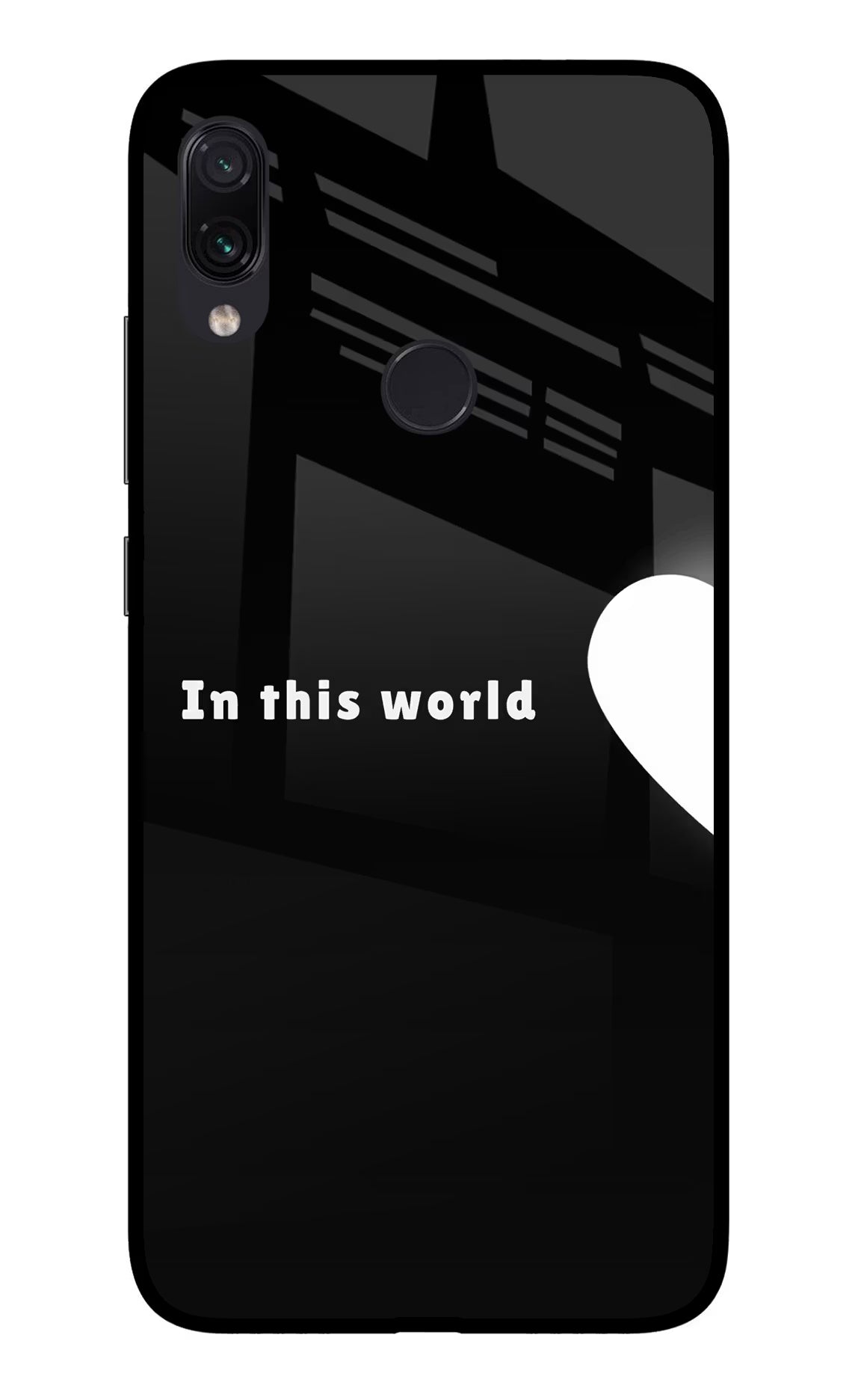 This World Redmi Note 7 Pro Glass Case