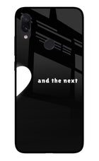 Next World Redmi Note 7 Pro Glass Case Back Cover by Casekaro