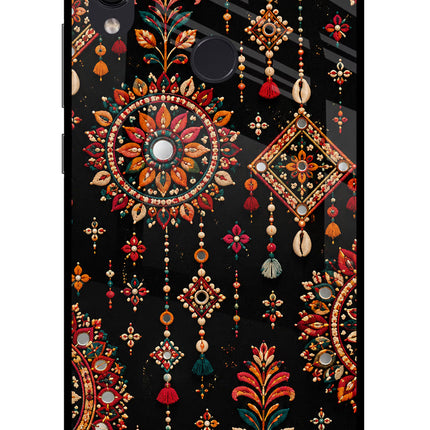 Boho Noir Redmi Note 7 Pro Glass Case