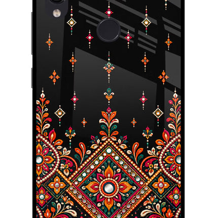 Noir Mehfil Redmi Note 7 Pro Glass Case