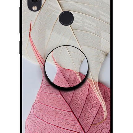 White Pink Leaf Redmi Note 7 Pro Pop Case by Casekaro
