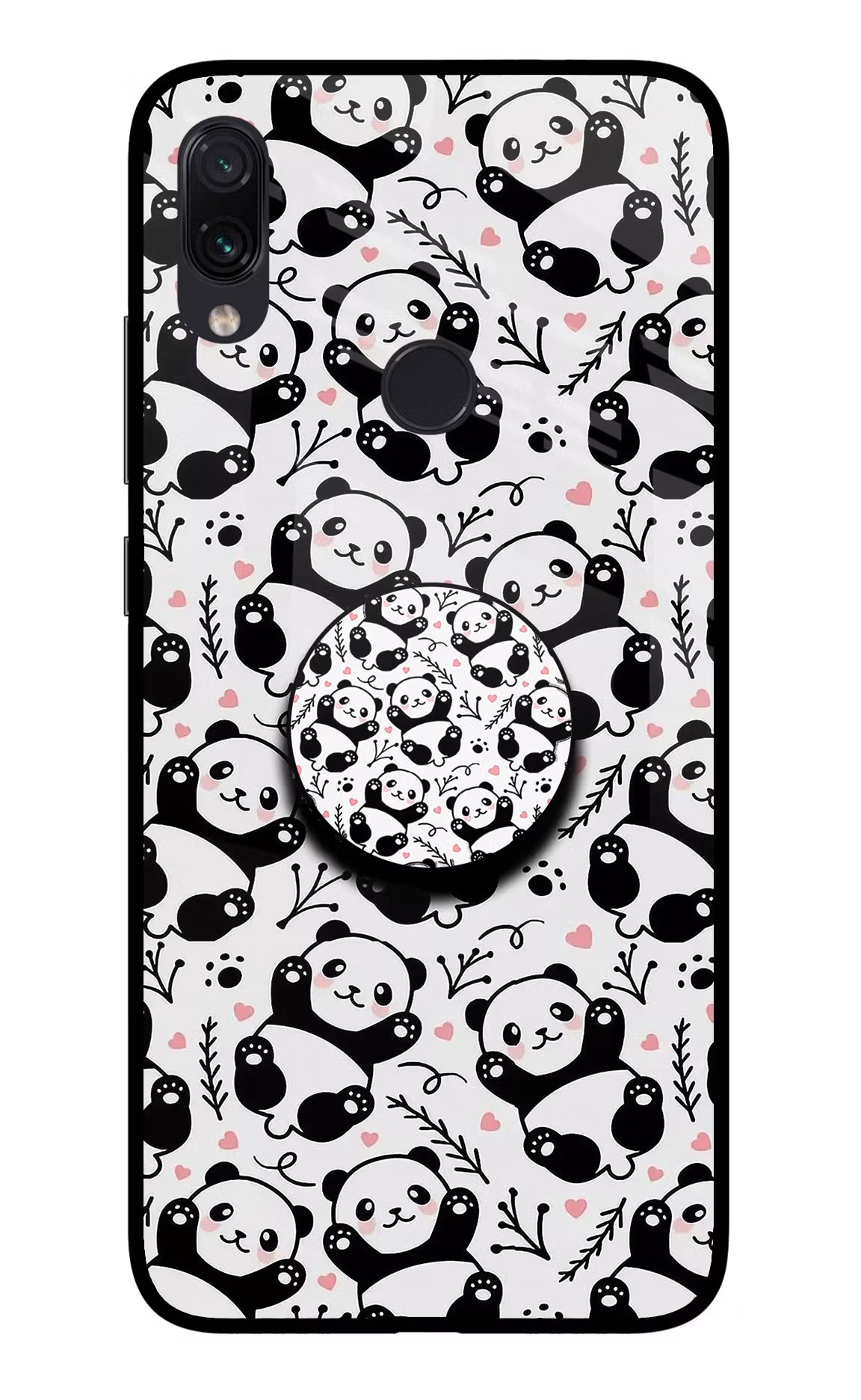 Cute Panda Redmi Note 7 Pro Pop Case by Casekaro