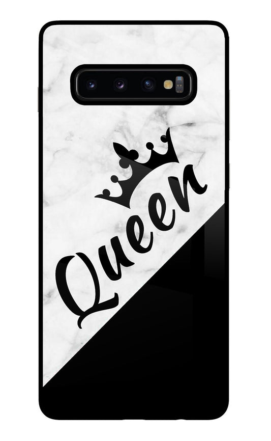 Queen Samsung S10 Plus Glass Case