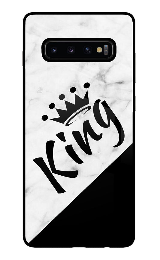 King Samsung S10 Plus Glass Case