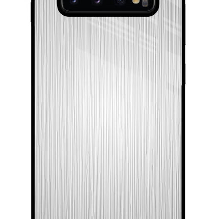 Wooden Grey Texture Samsung S10 Plus Glass Case Back Cover by Casekaro