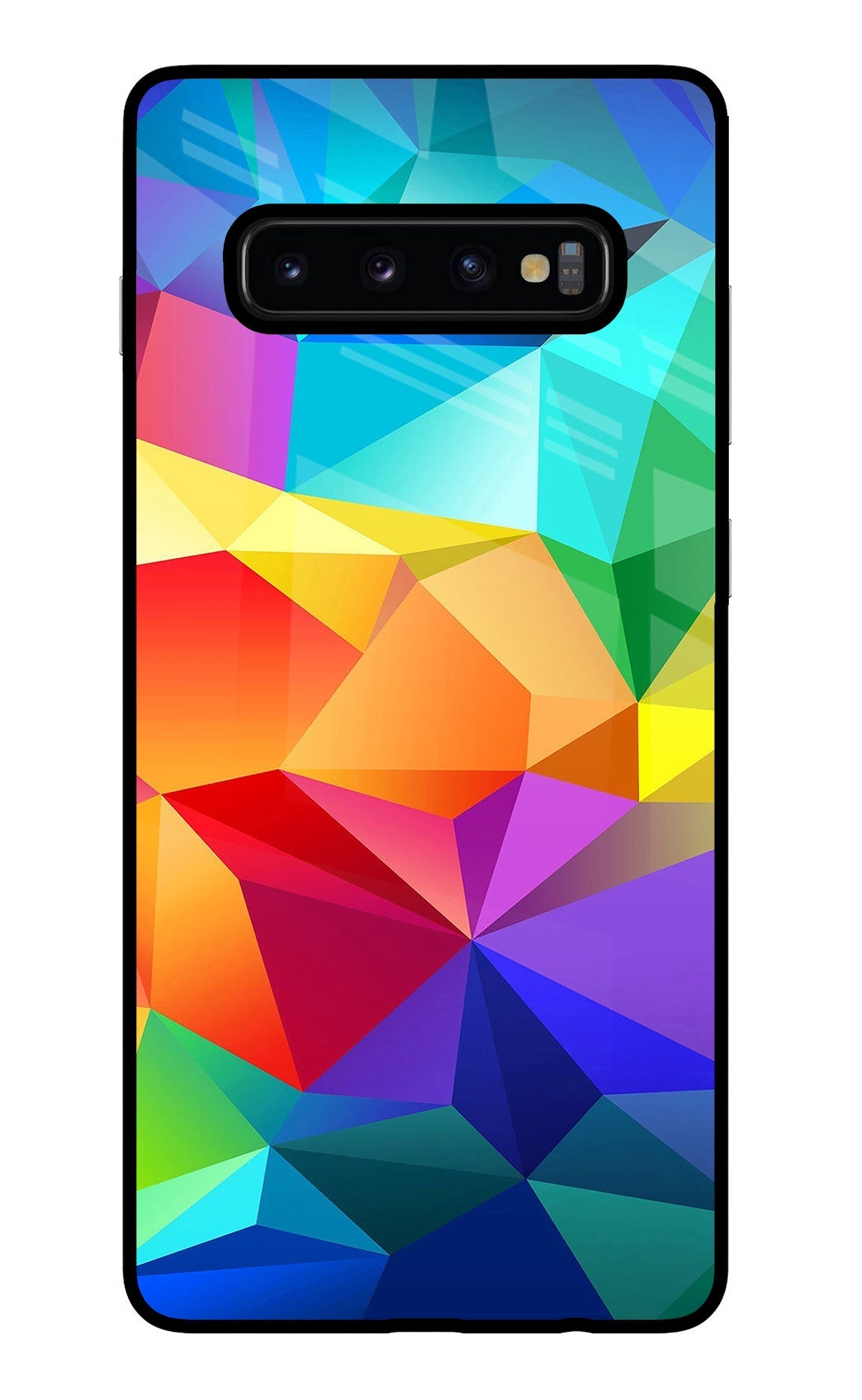 Abstract Pattern Samsung S10 Plus Glass Case