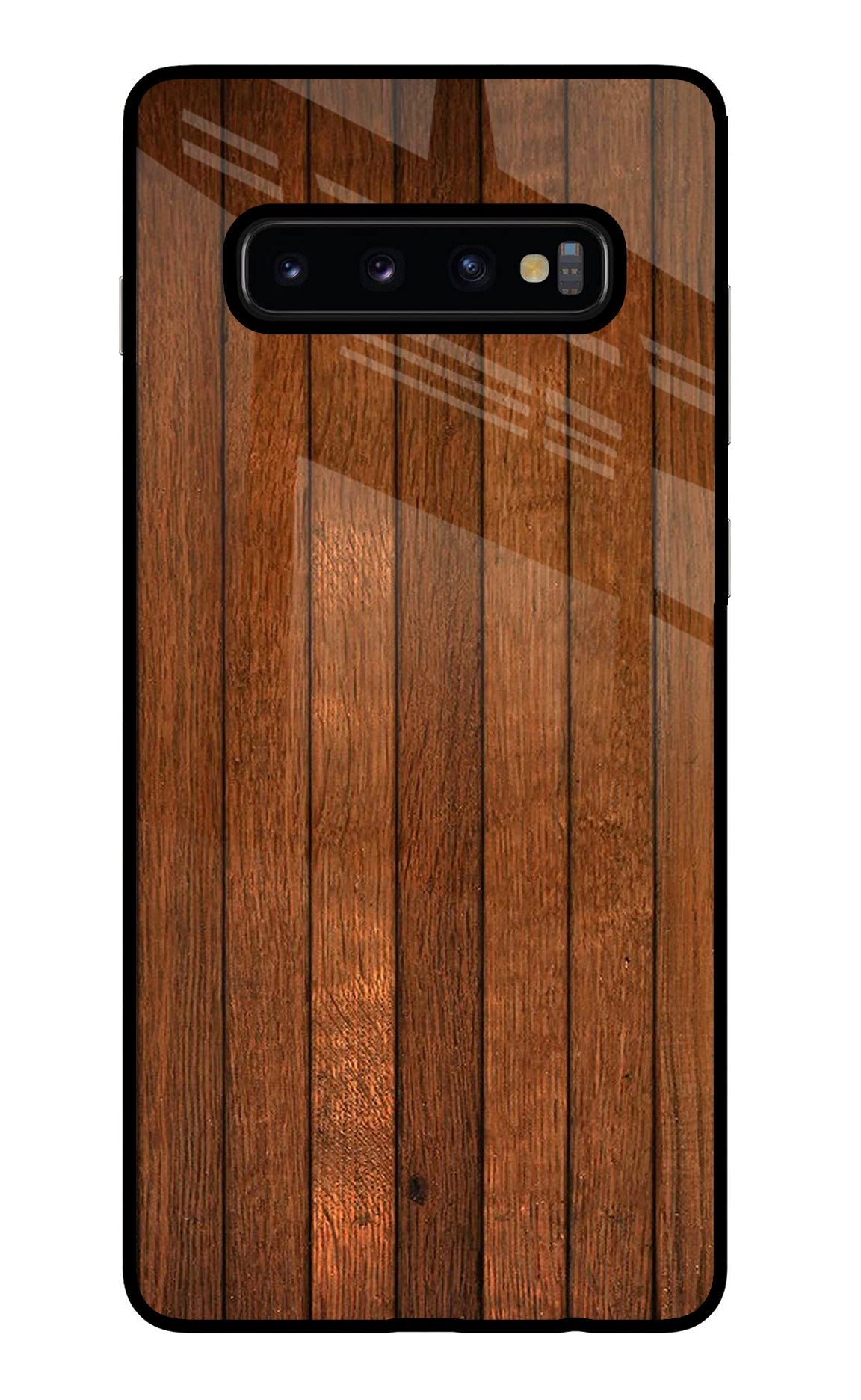 Wooden Artwork Bands Samsung S10 Plus Back Cover