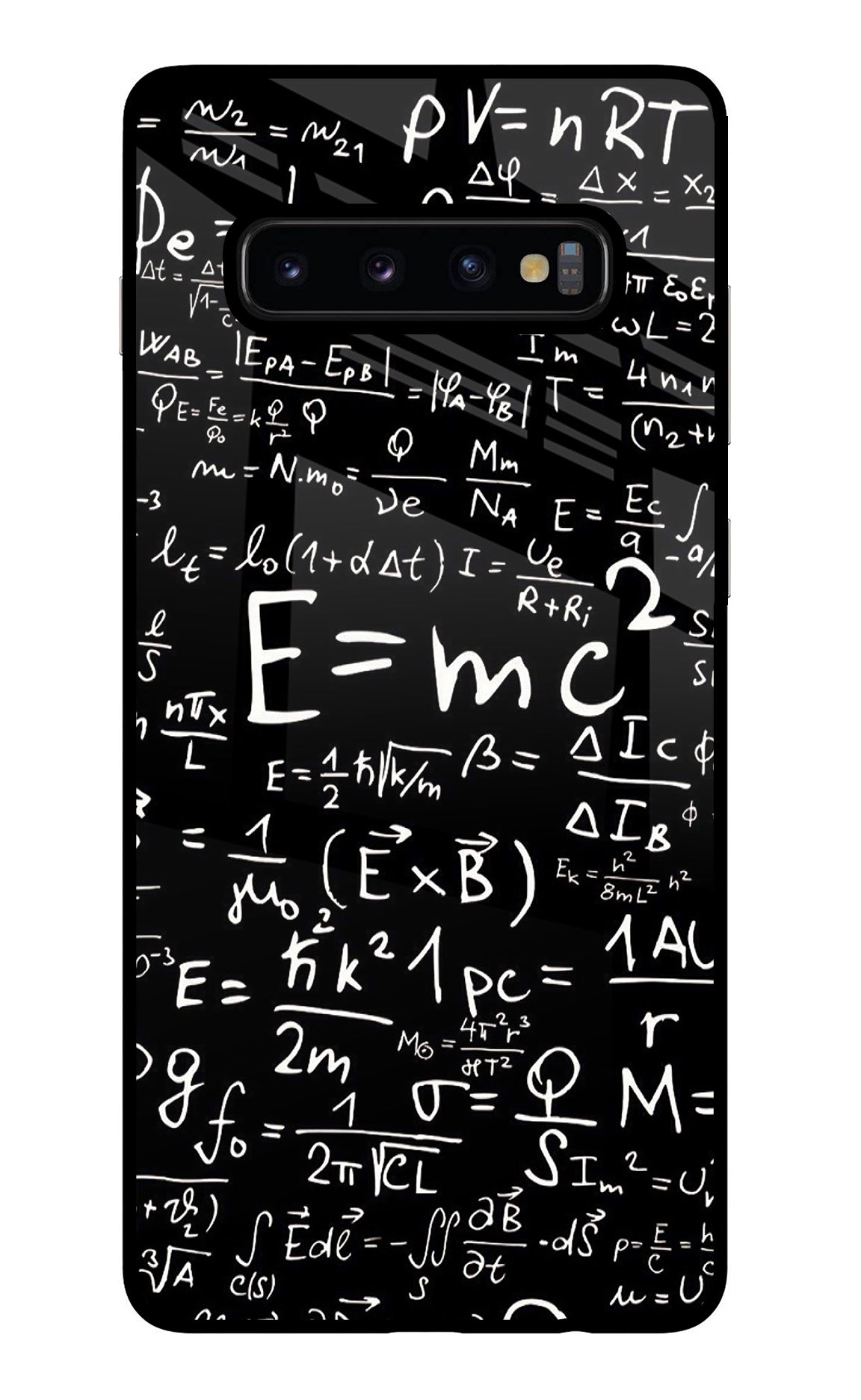 Physics Formula Samsung S10 Plus Back Cover