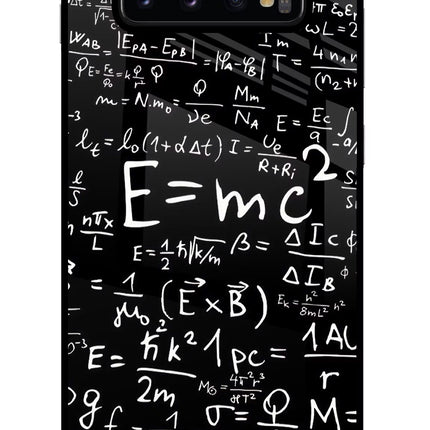 Physics Formula Samsung S10 Plus Glass Case