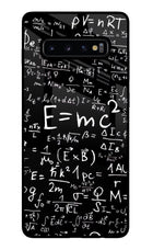 Physics Formula Samsung S10 Plus Glass Case
