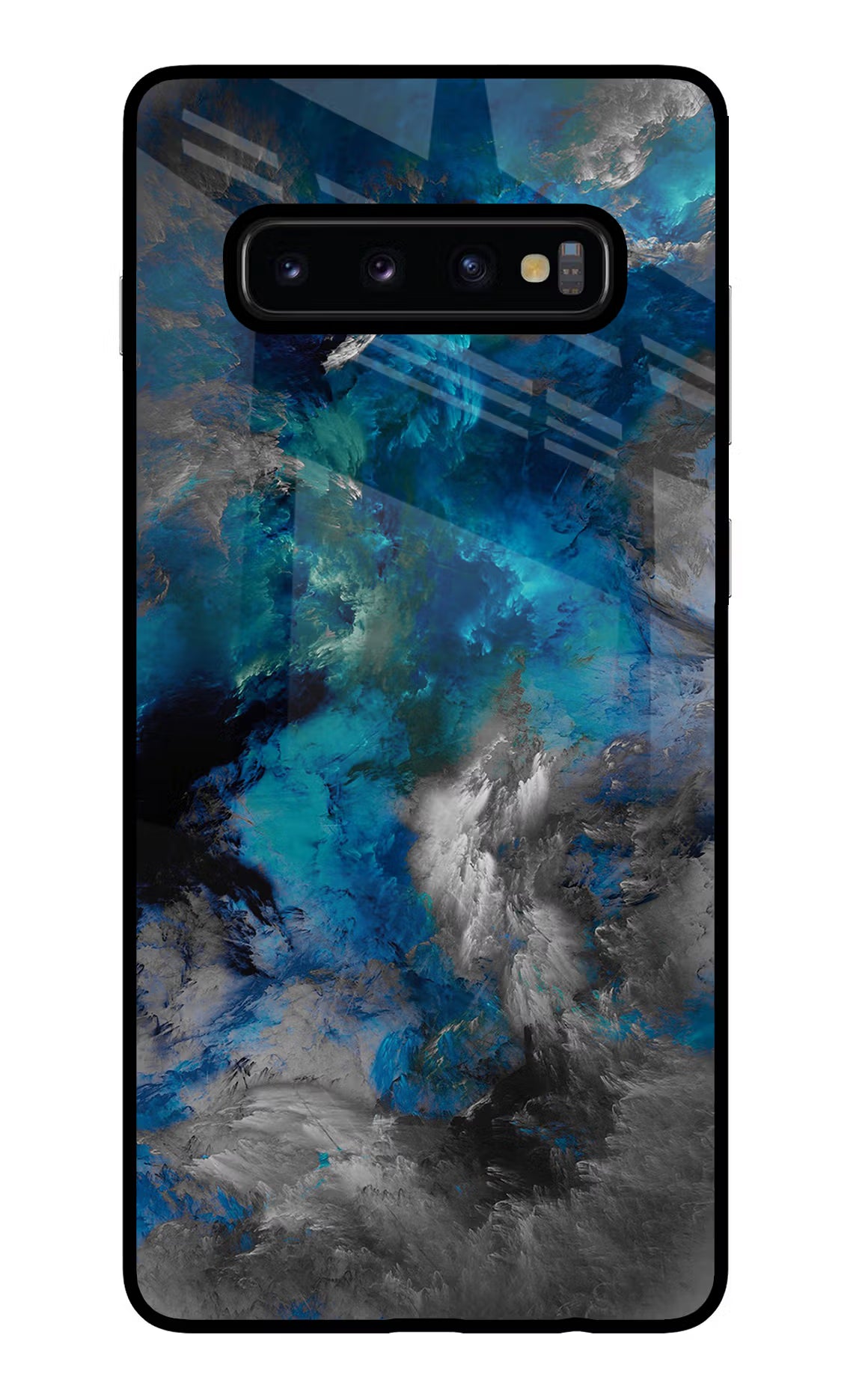 Artwork Samsung S10 Plus Glass Case Back Cover by Casekaro