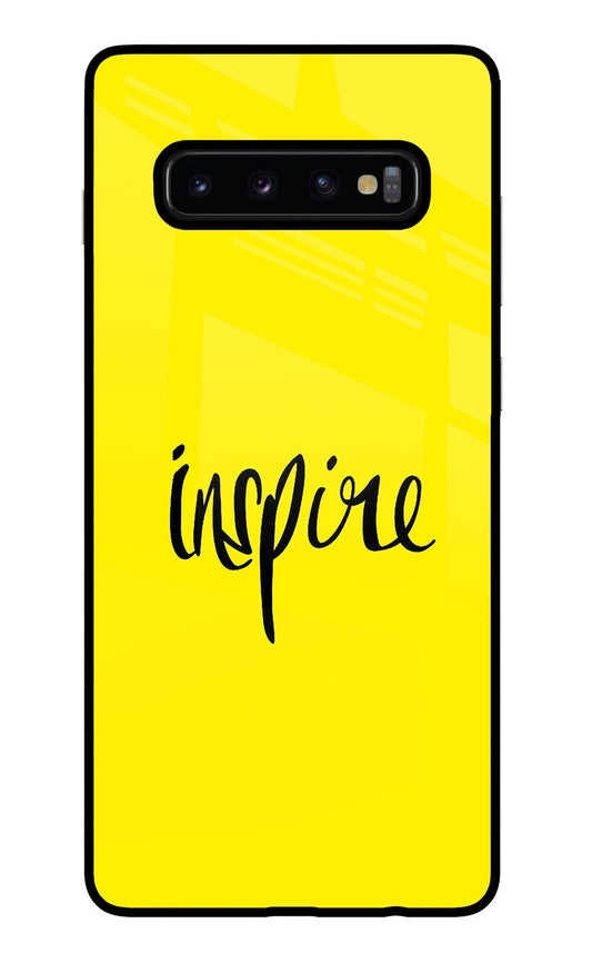 Inspire Samsung S10 Plus Glass Case