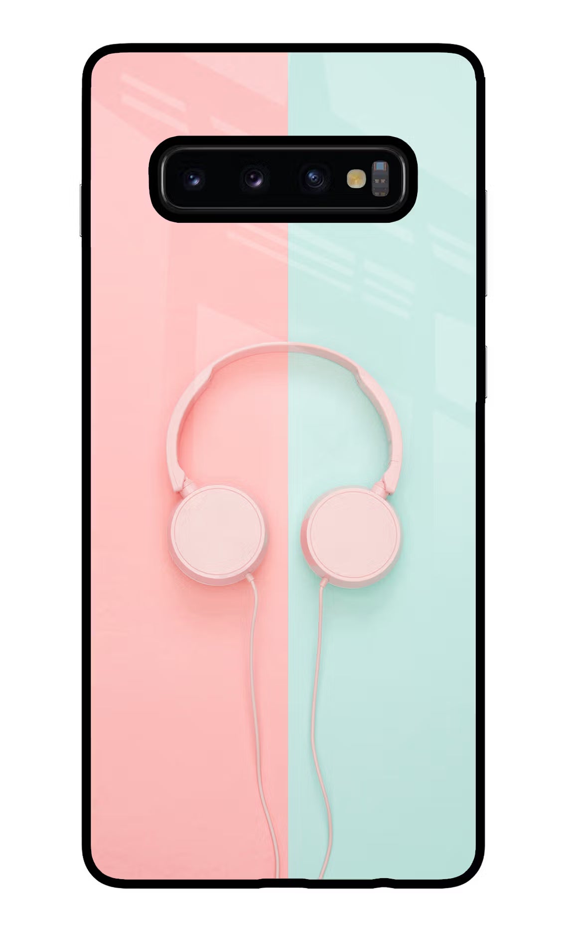 Music Lover Samsung S10 Plus Glass Case Back Cover by Casekaro