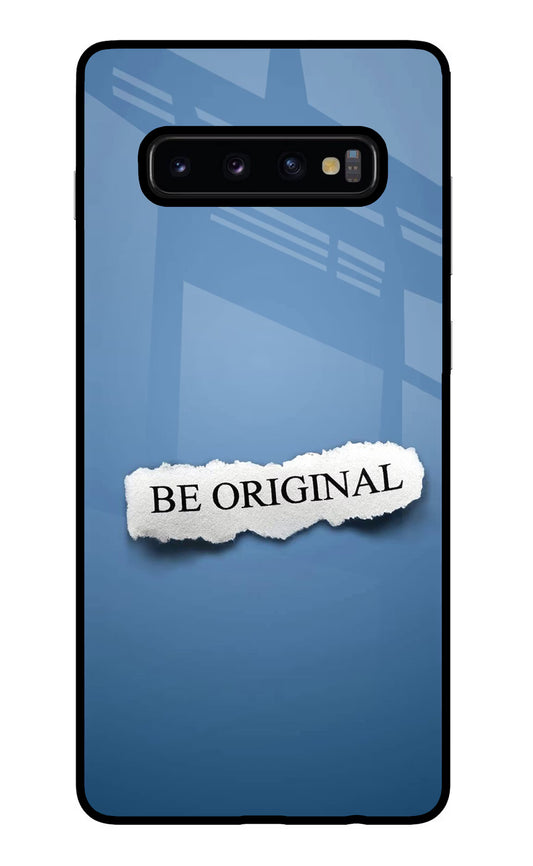 Be Original Samsung S10 Plus Glass Case