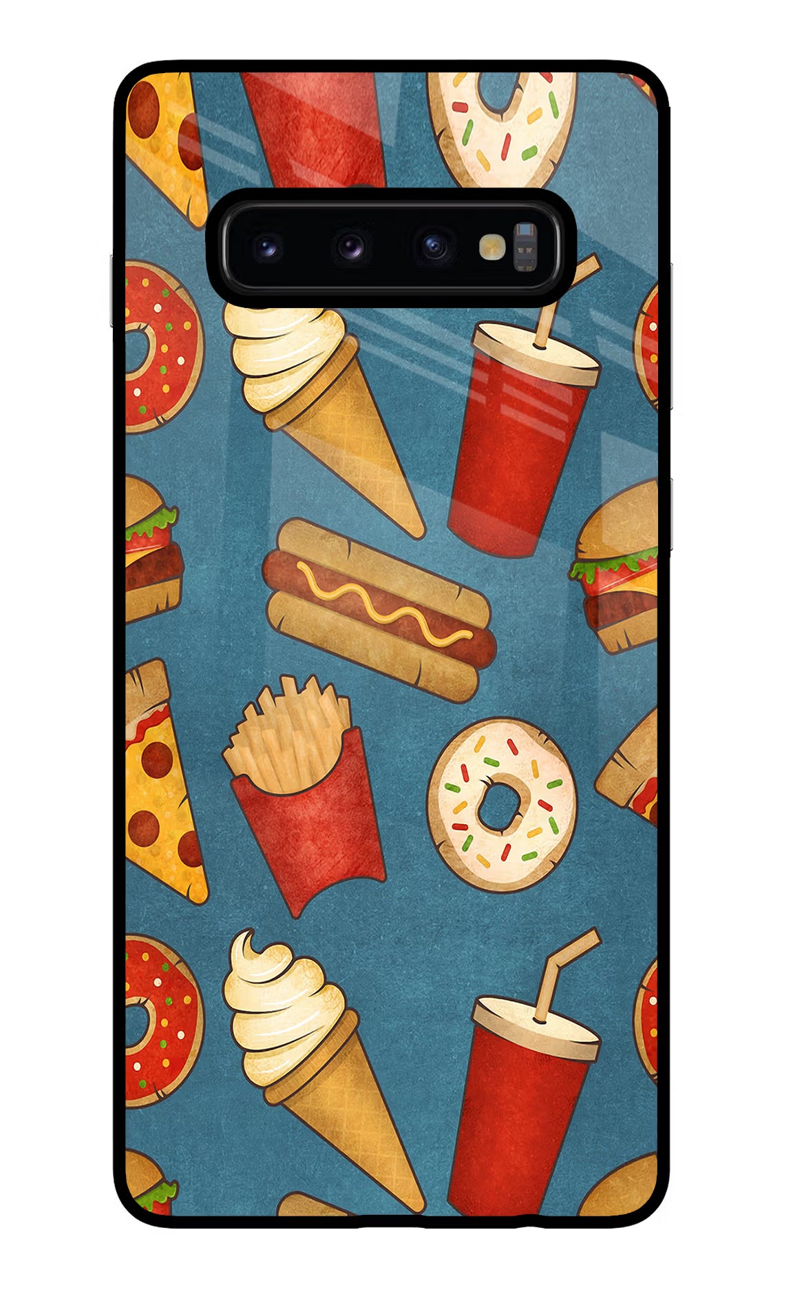 Foodie Samsung S10 Plus Glass Case