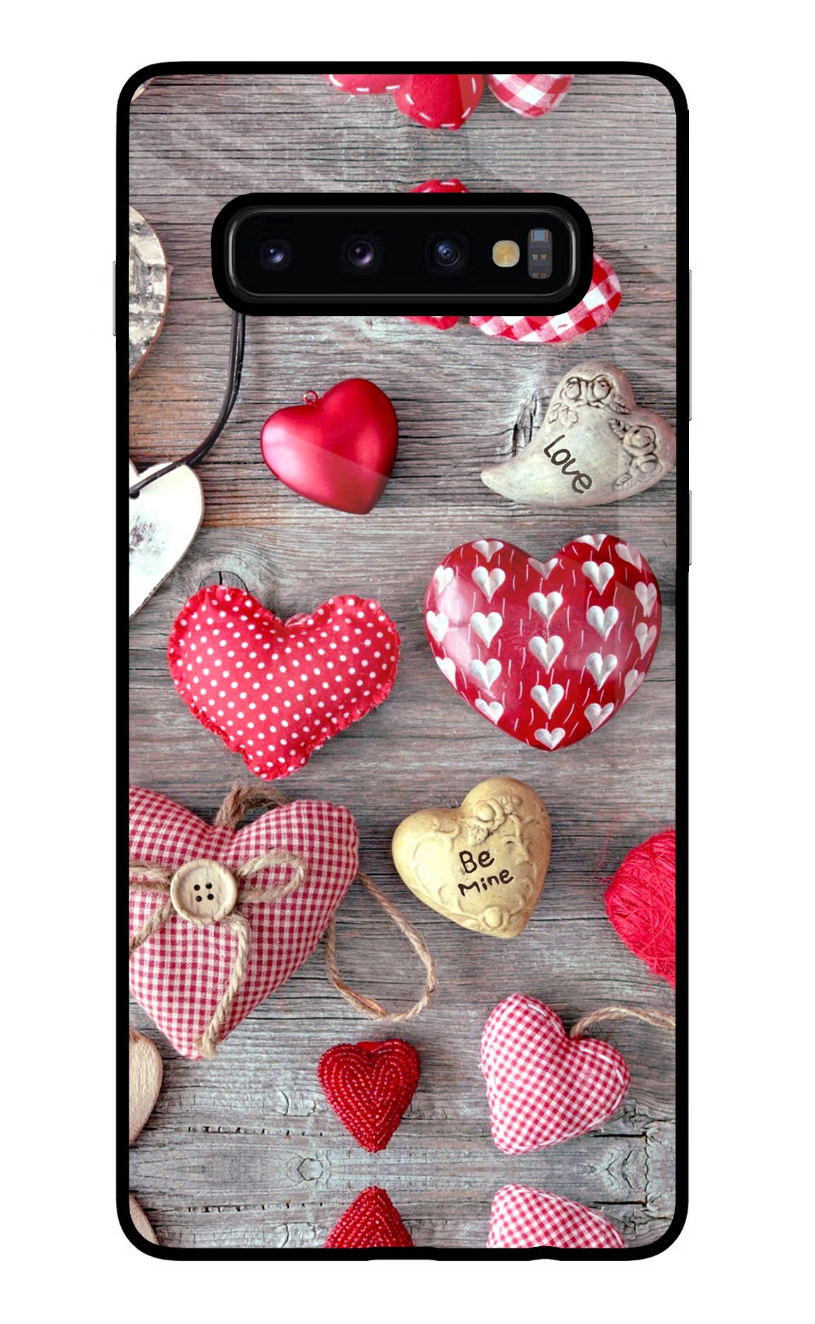 Love Wallpaper Samsung S10 Plus Glass Case