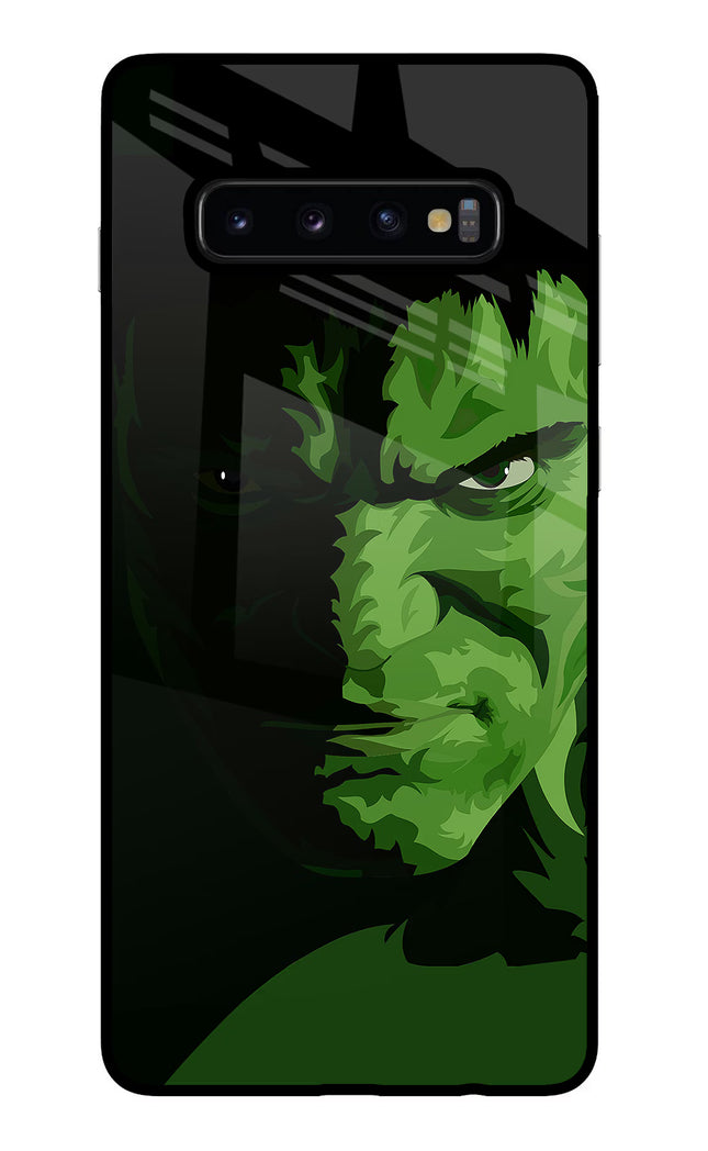 HULK Samsung S10 Plus Glass Case Back Cover by Casekaro