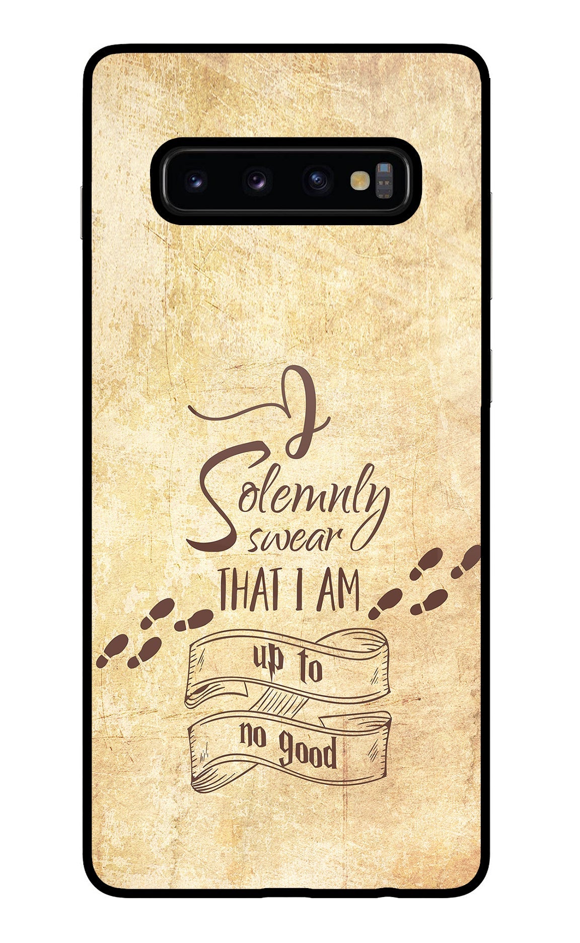 I Solemnly swear that i up to no good Samsung S10 Plus Back Cover