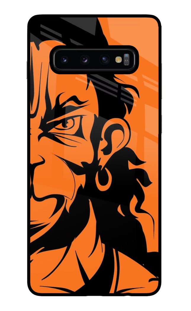 Hanuman Samsung S10 Plus Glass Case Back Cover by Casekaro