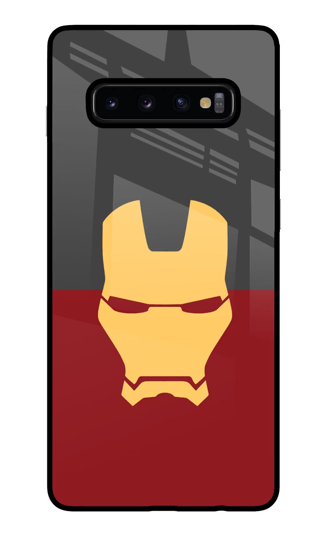Ironman Samsung S10 Plus Glass Case Back Cover by Casekaro