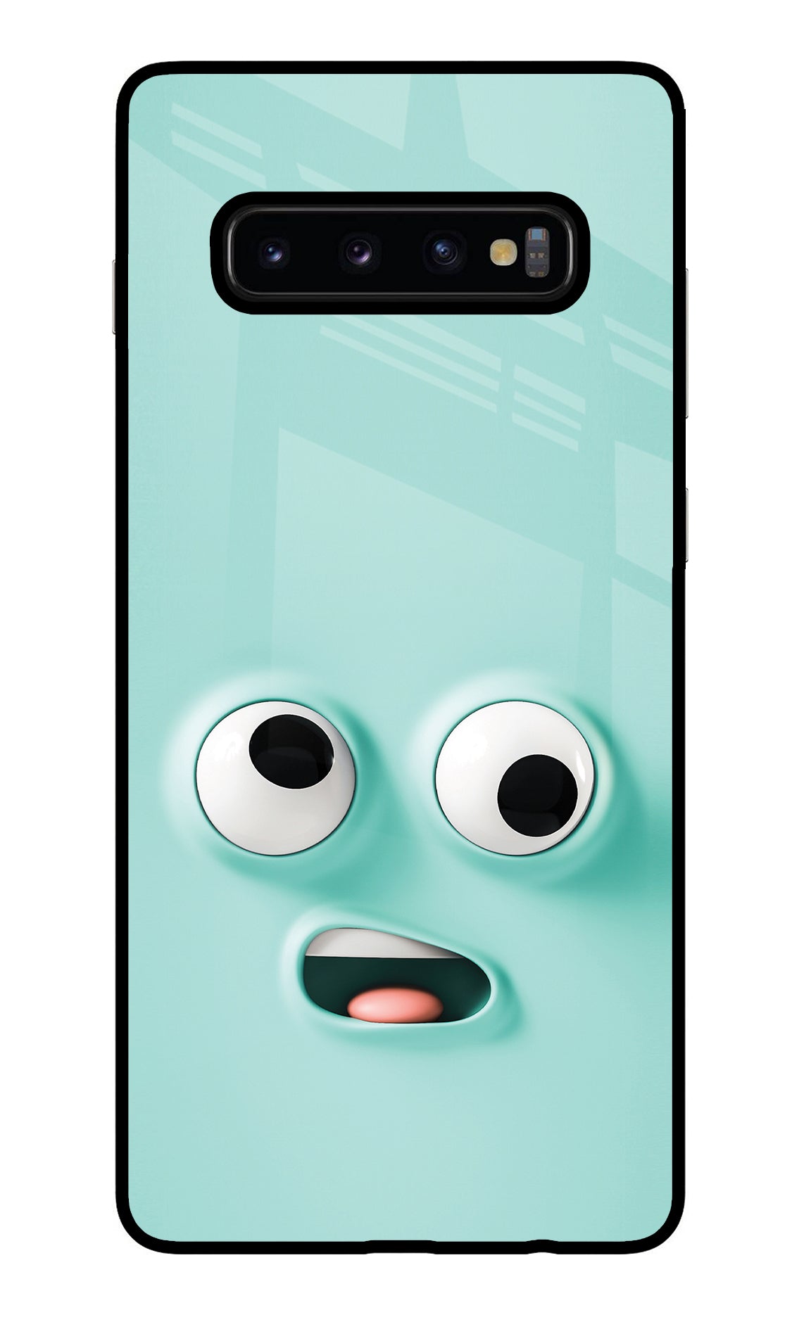 Funny Cartoon Samsung S10 Plus Back Cover