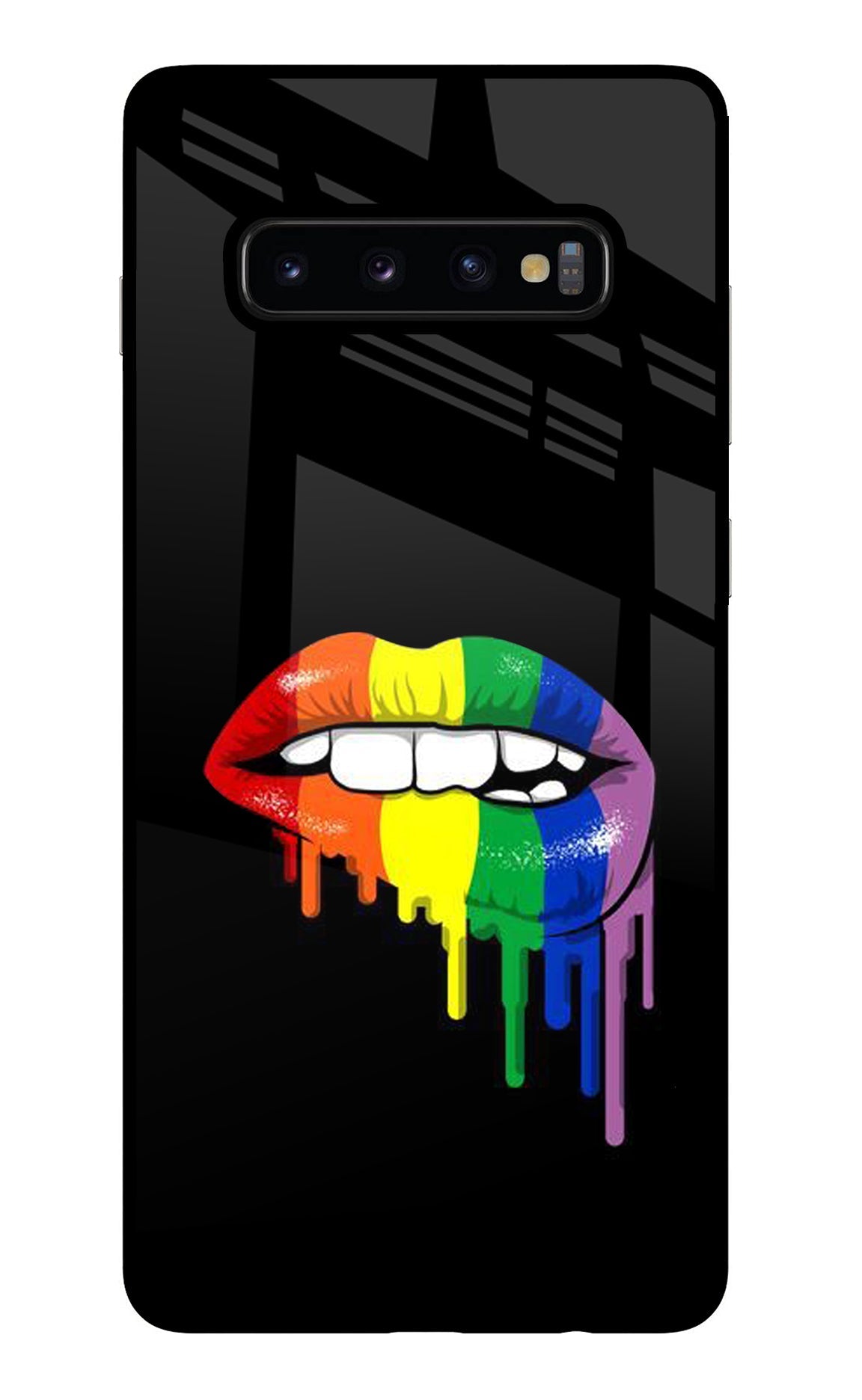 Lips Biting Samsung S10 Plus Back Cover