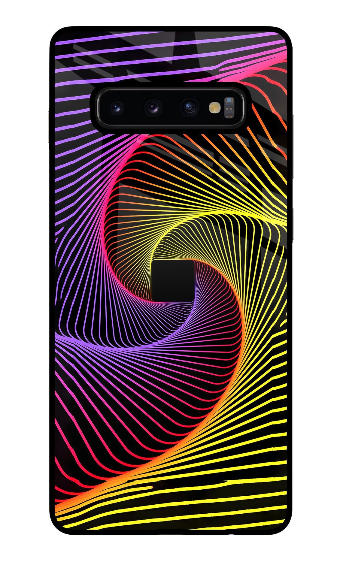 Colorful Strings Samsung S10 Plus Back Cover