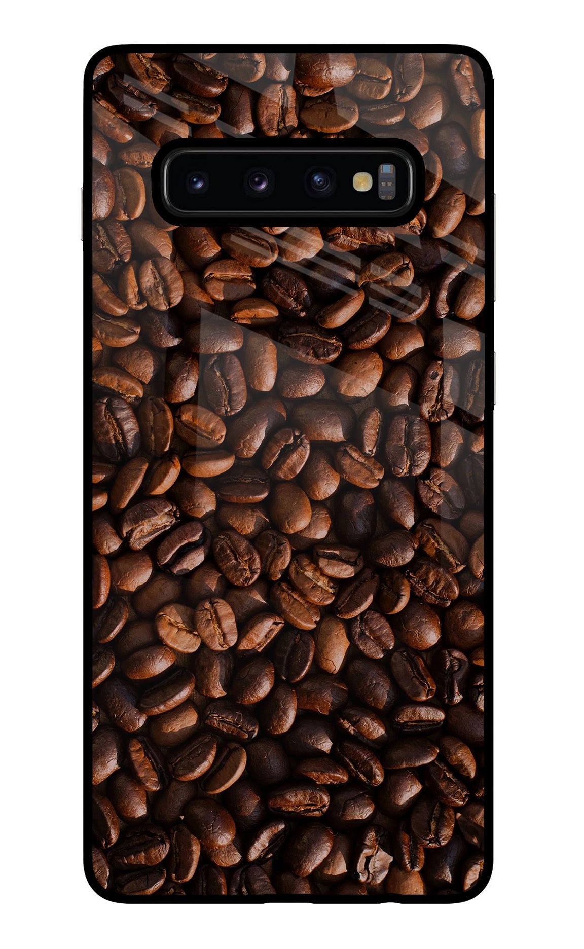 Coffee Beans Samsung S10 Plus Glass Case