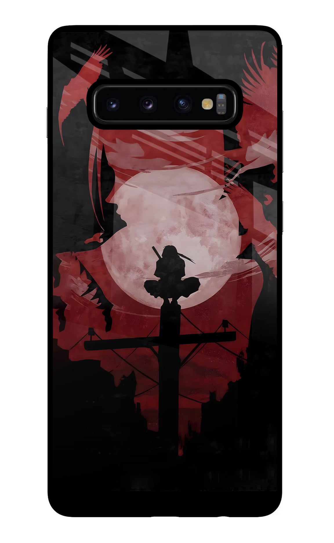 Naruto Anime Samsung S10 Plus Glass Case Back Cover by Casekaro