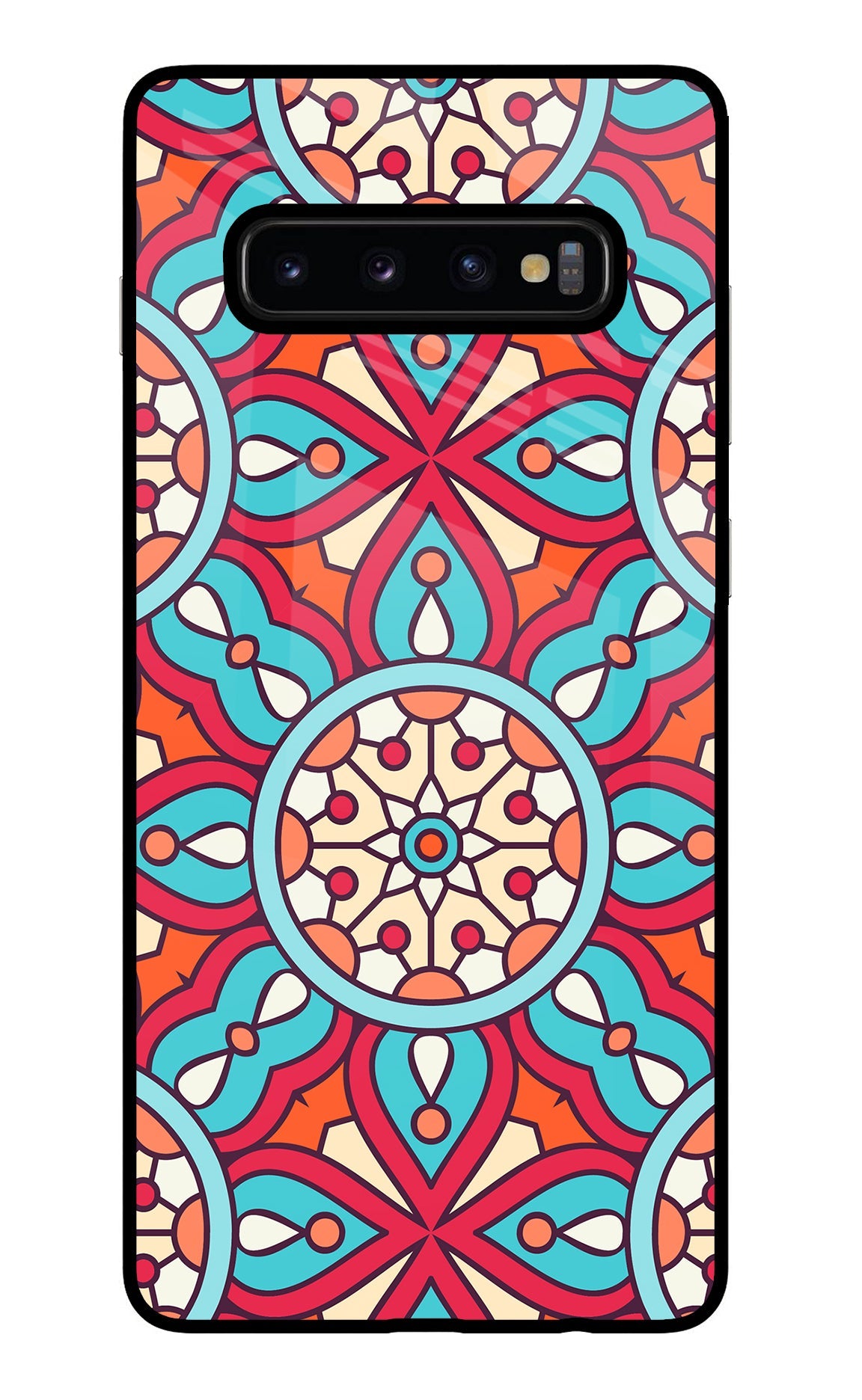 Mandala Geometric Samsung S10 Plus Back Cover