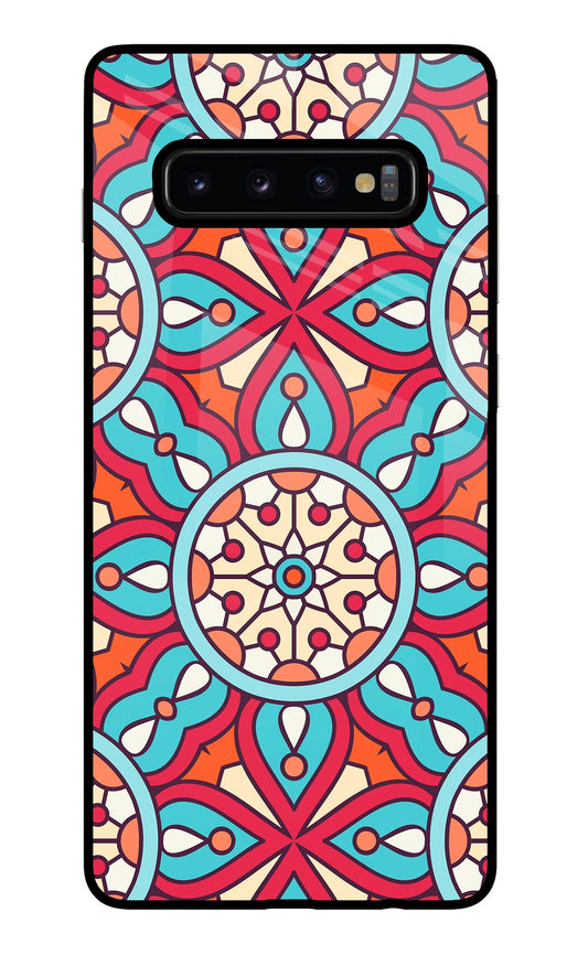 Mandala Geometric Samsung S10 Plus Glass Case