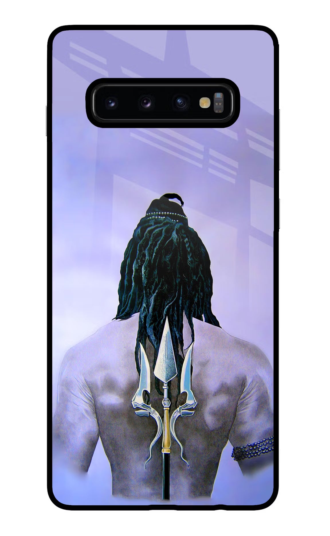 Shiva Samsung S10 Plus Glass Case Back Cover by Casekaro