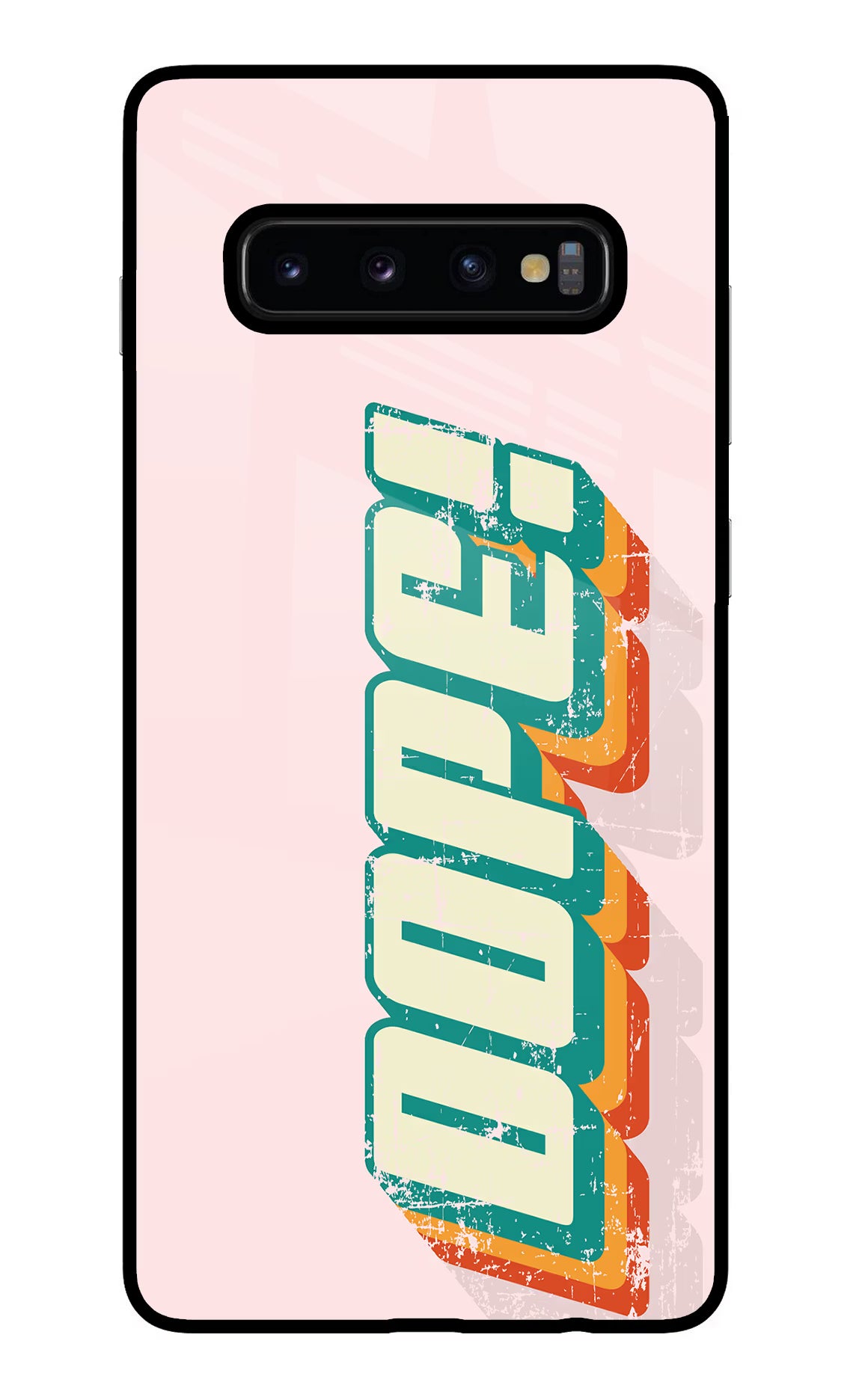Dope Samsung S10 Plus Glass Case Back Cover by Casekaro