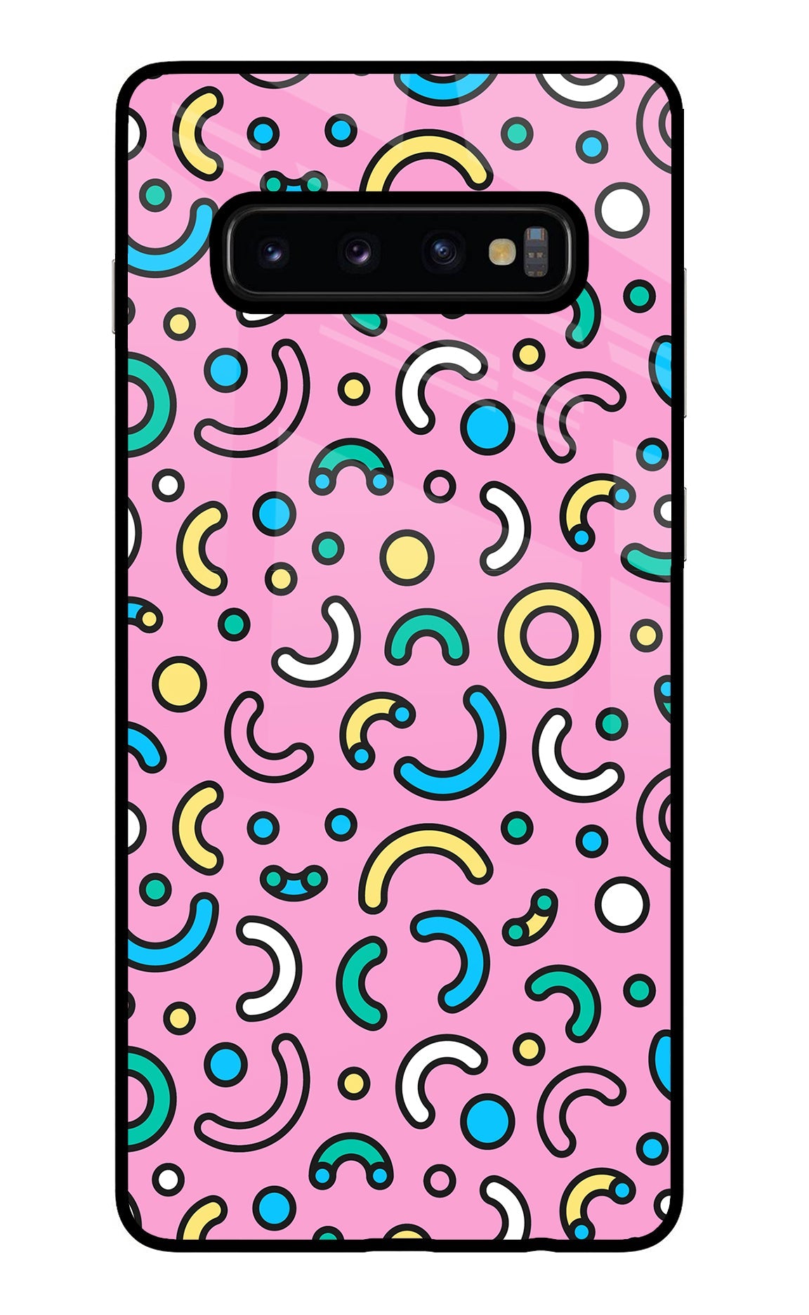 Memphis Design Samsung S10 Plus Back Cover