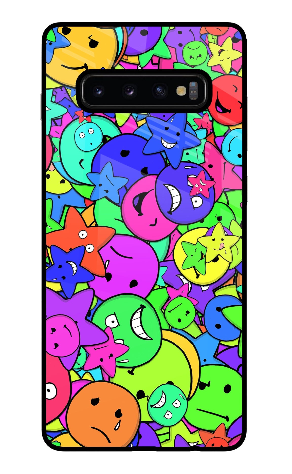 Fun Doodle Samsung S10 Plus Glass Case