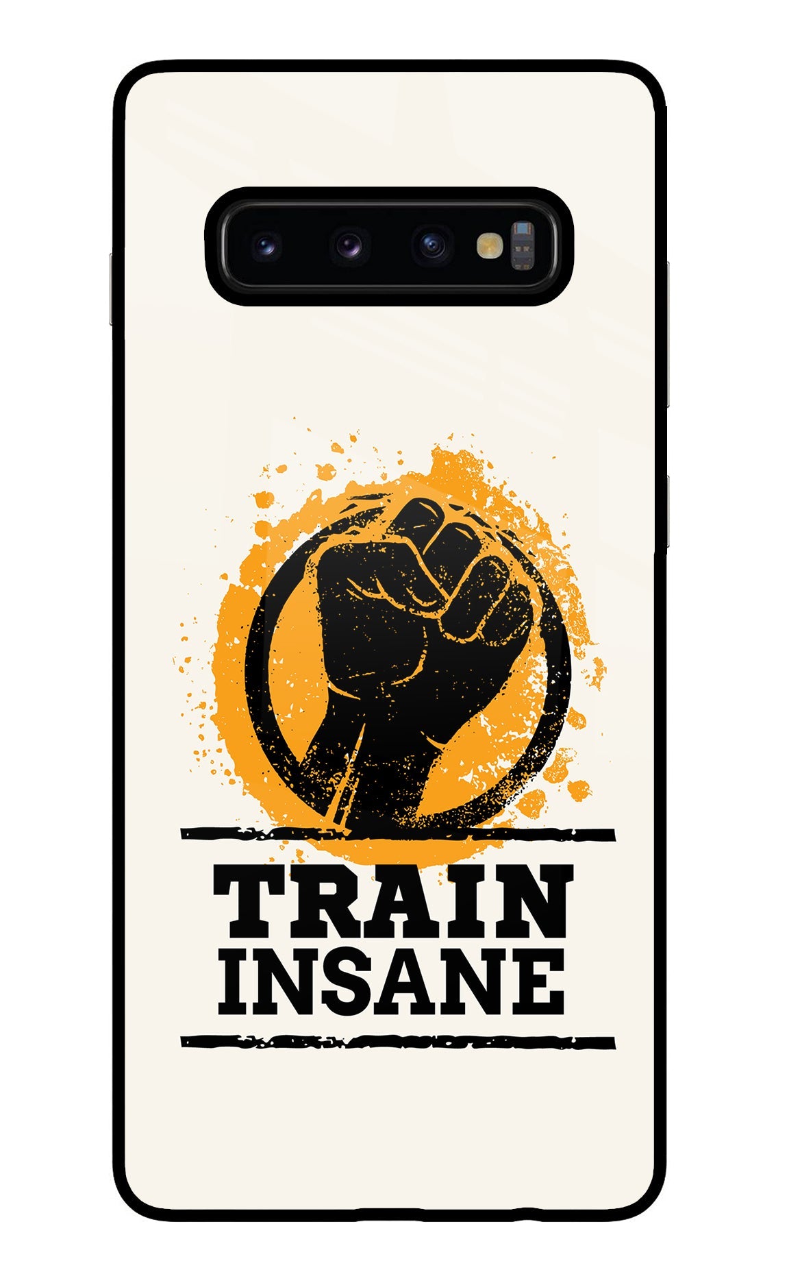 Train Insane Samsung S10 Plus Glass Case